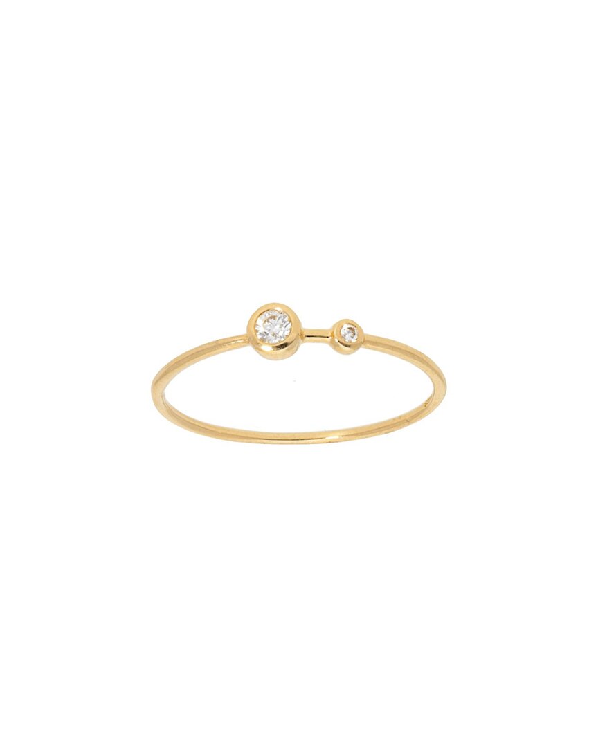 Shop Nephora 14k 0.06 Ct. Tw. Diamond Ring