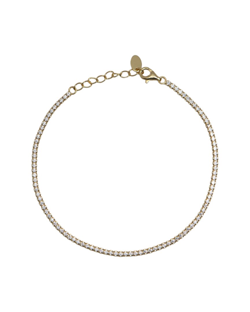 Argento Vivo Silver Cz Bracelet