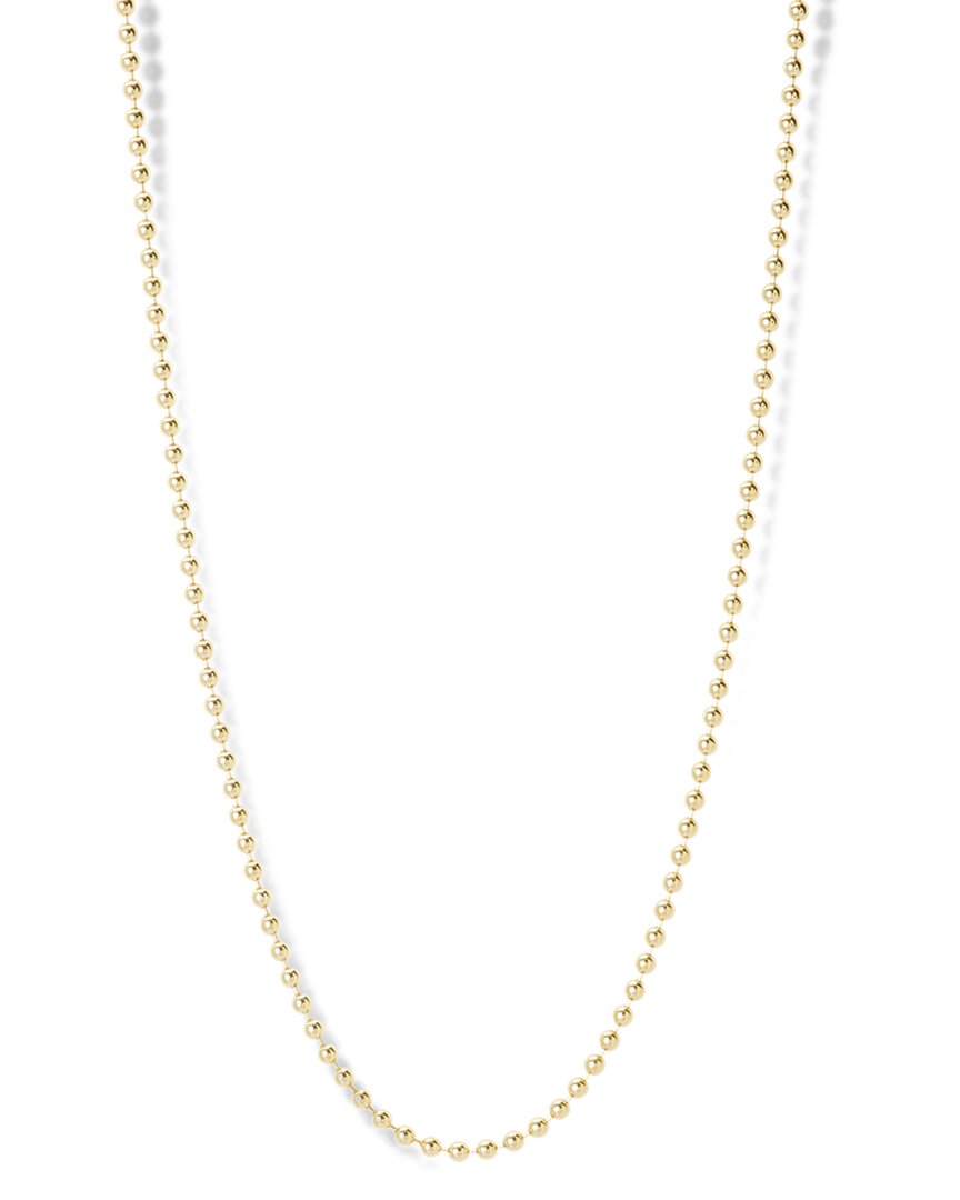 Argento Vivo Silver Necklace In Gold