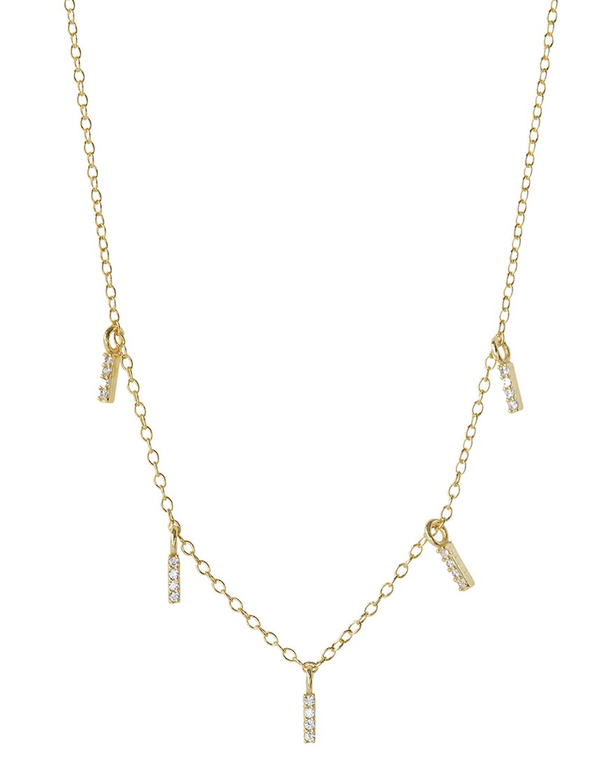 Argento Vivo Silver Cz Necklace
