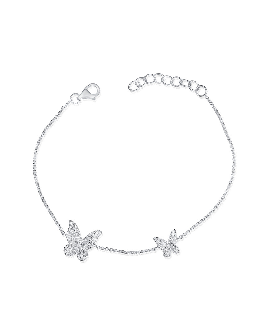 Shop Sabrina Designs 14k 0.35 Ct. Tw. Diamond Butterfly Bracelet