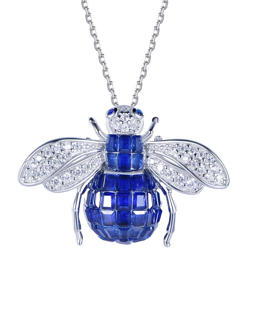 Suzy Levian Cz Jewelry Suzy Levian Silver Cz Bumble Bee Necklace