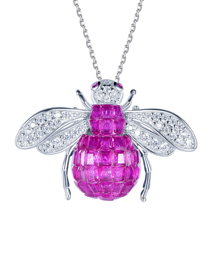 Suzy Levian Cz Jewelry Suzy Levian Silver Cz Bumble Bee Necklace