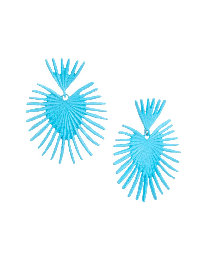 Kenneth Jay Lane Dangle Earrings In Blue