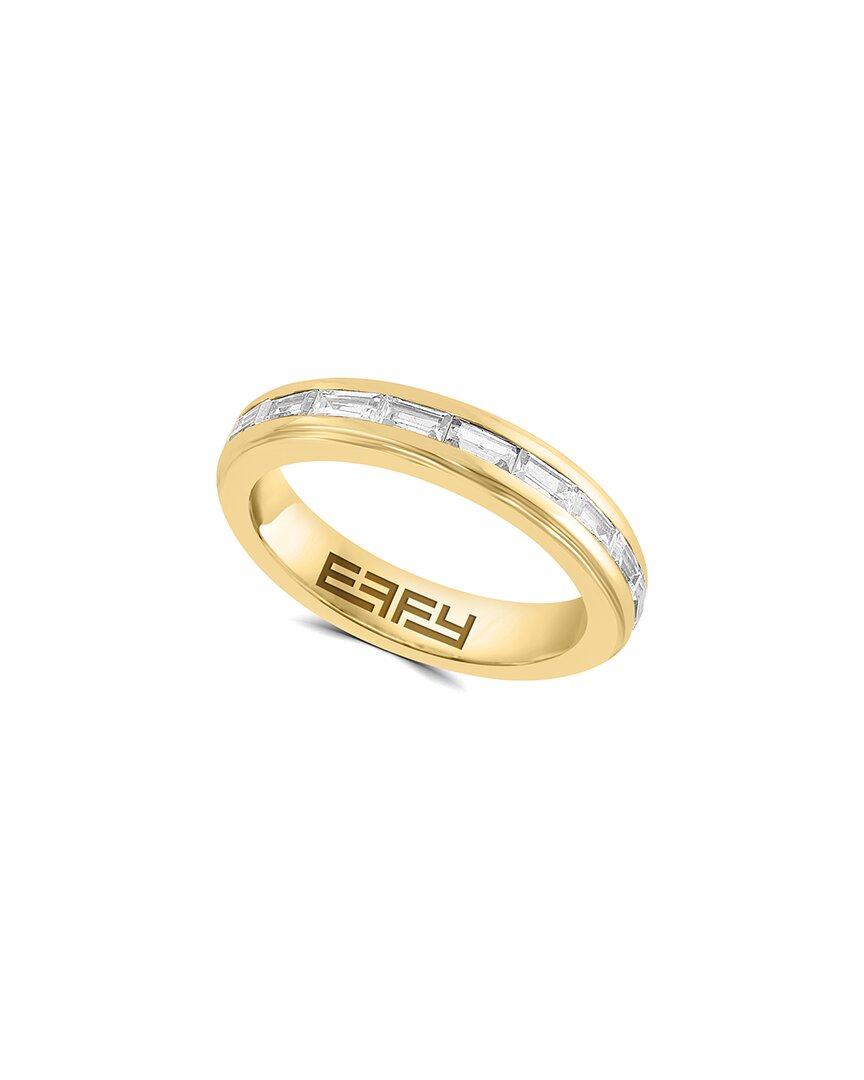 Effy Fine Jewelry Plated Silver 1.60 Ct. Tw. Zircon Ring