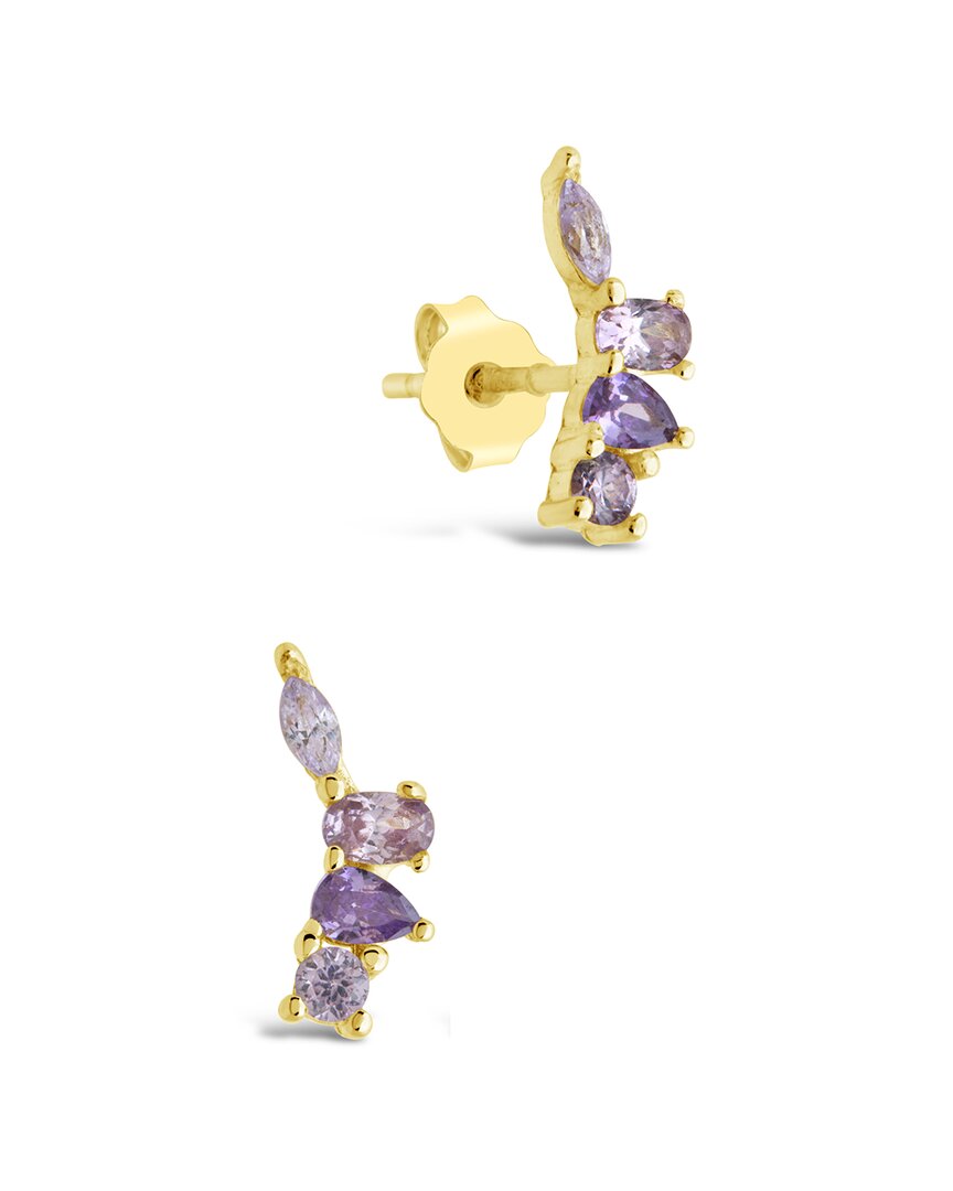 Sterling Forever 14k Over Silver Eloise Studs