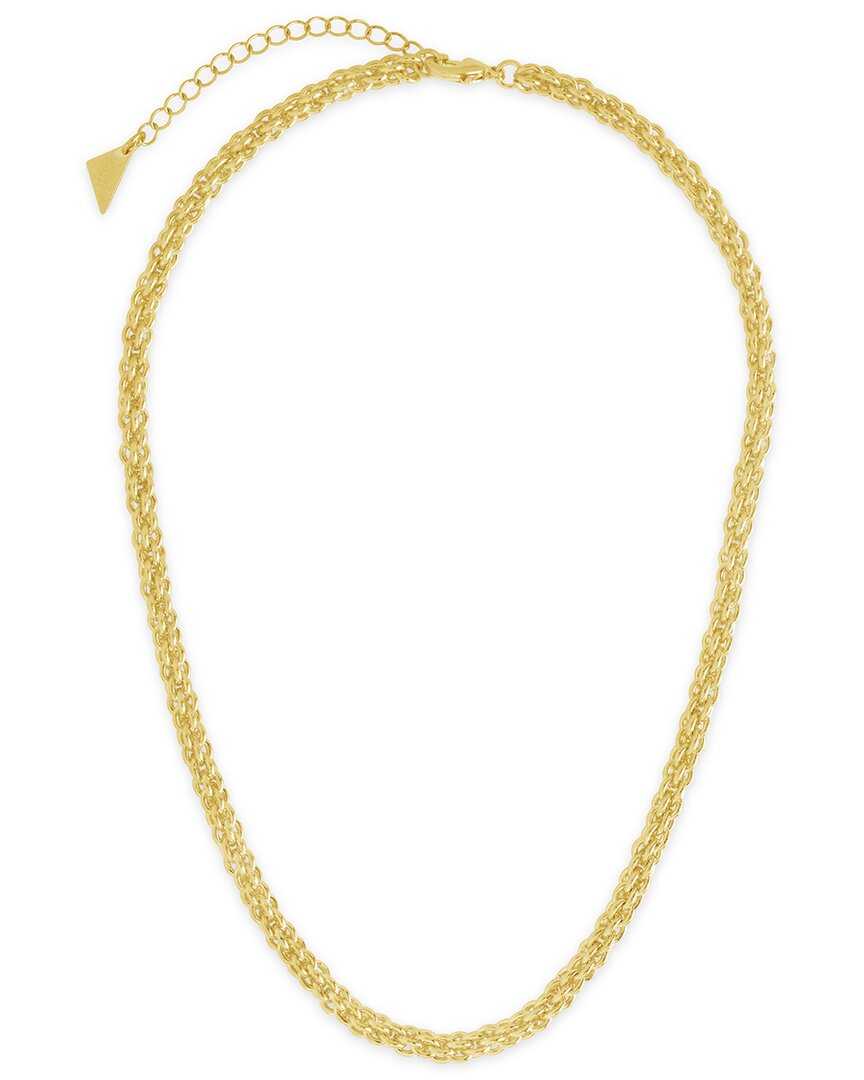 Shop Sterling Forever 14k Plated Yara Chain Necklace