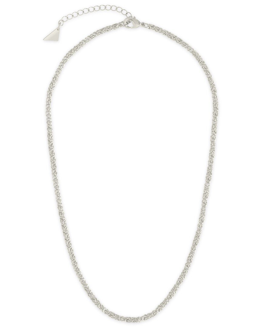 Sterling Forever Rhodium Plated Moira Chain Necklace