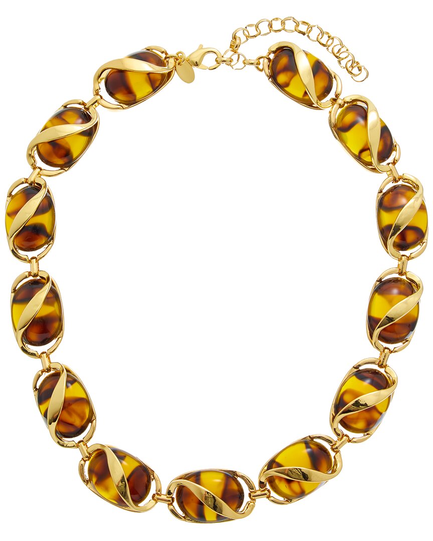 Kenneth Jay Lane Plated Collar Necklace