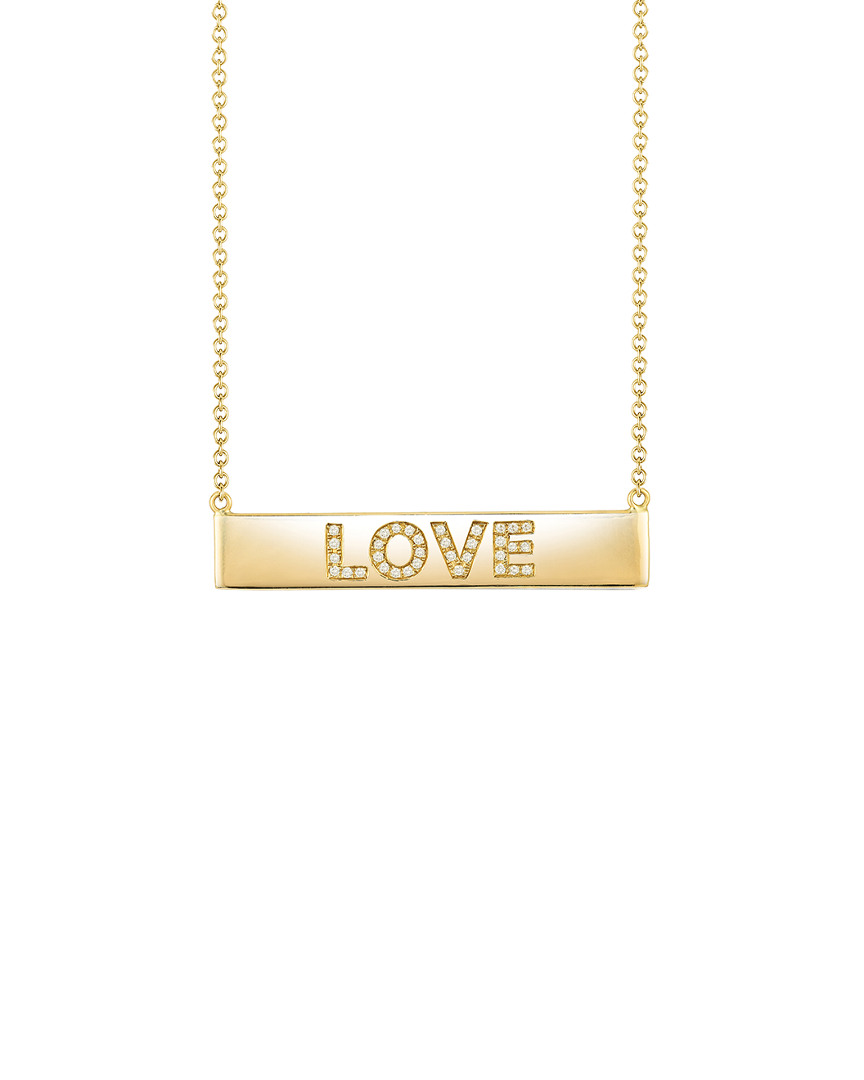 Shop Ariana Rabbani 14k Gold & 0.10 Ct. Tw. Diamond Necklace