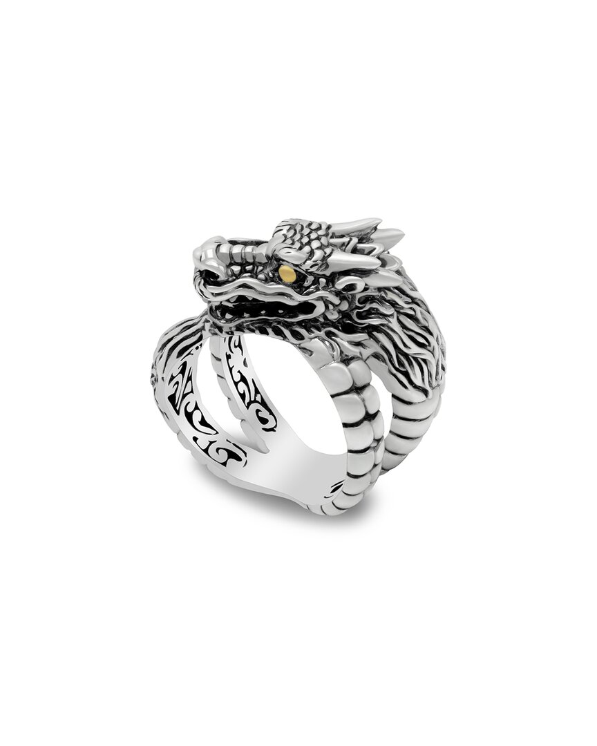 Shop Samuel B. 18k & Silver Dragon Ring