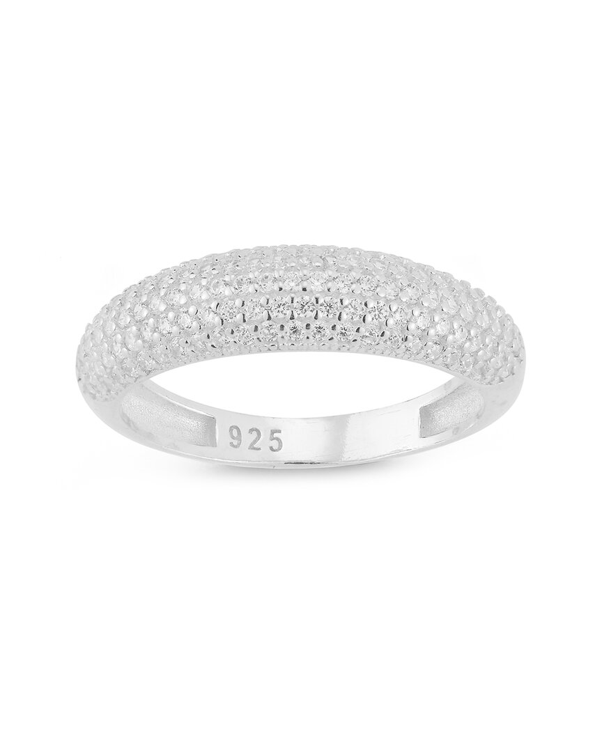 Chloe & Madison Chloe And Madison Silver Dome Ring