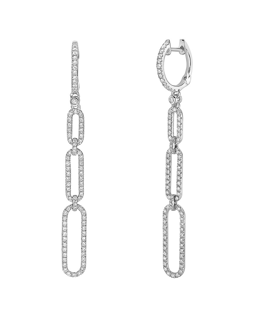 Shop Diamond Select Cuts 14k 1.01 Ct. Tw. Diamond Link Drop Earrings