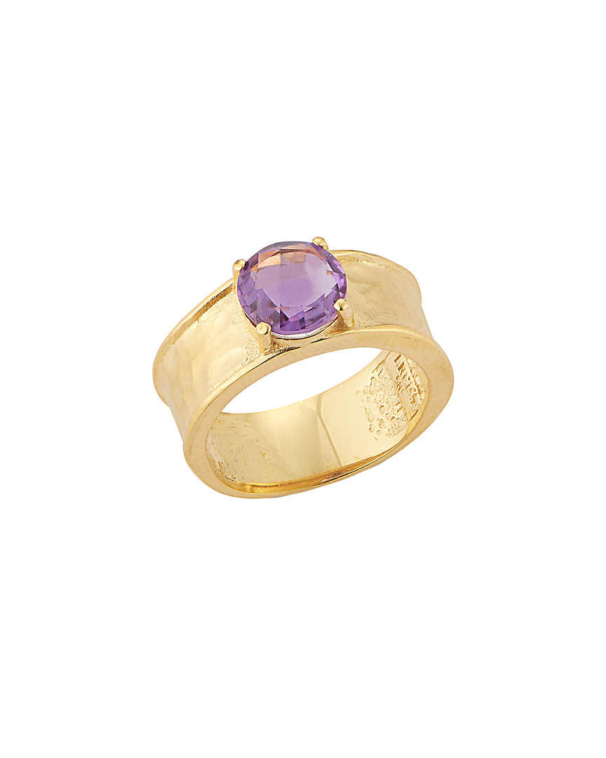 I. Reiss 14k 1.50 Ct. Tw. Amethyst Color Stone Ring