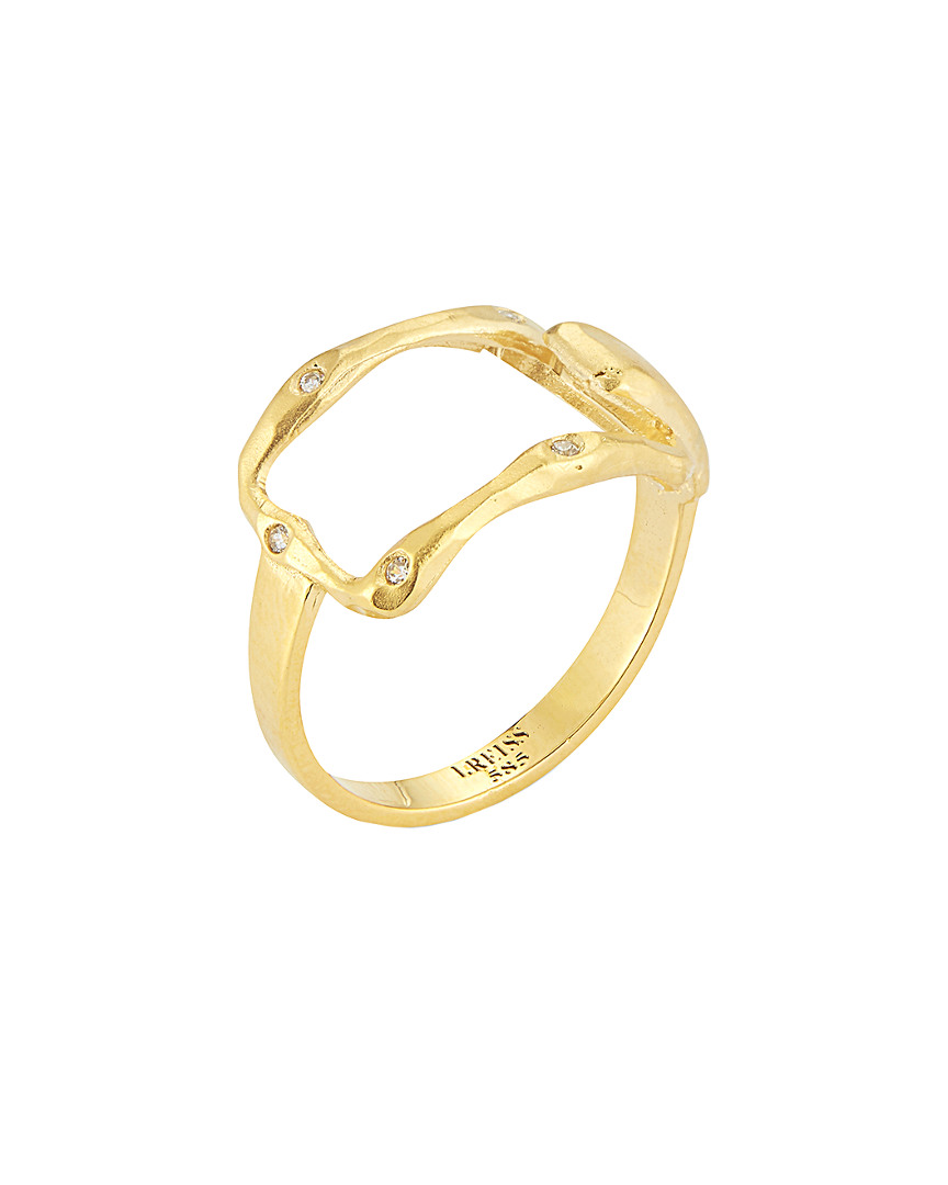 I. Reiss 14k Diamond Ring