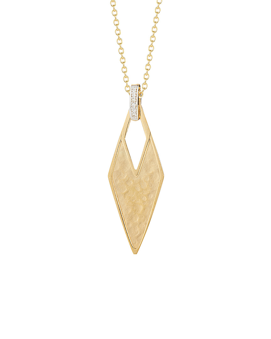 I. Reiss 14k Diamond Pendant Necklace