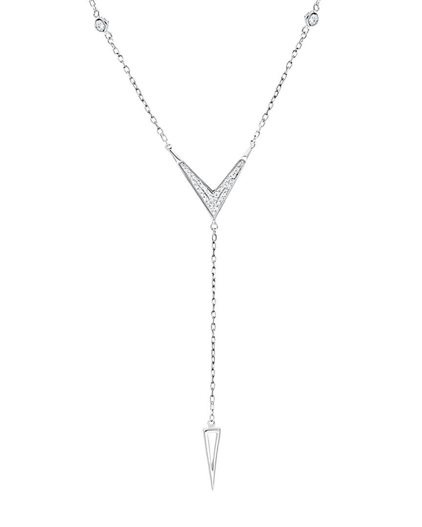 Diana M. Fine Jewelry 14k 0.13 Ct. Tw. Diamond Necklace