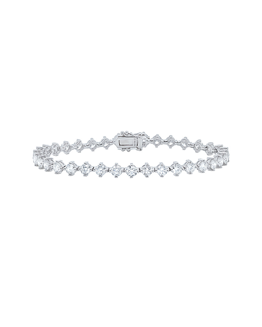 Diana M. Fine Jewelry 18k 6.35 Ct. Tw. Diamond Tennis Bracelet