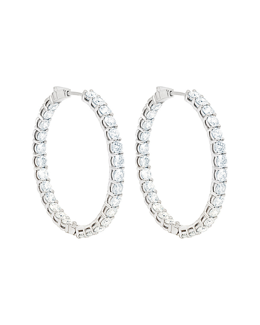 DIANA M. DIANA M. FINE JEWELRY 18K 11.00 CT. TW. DIAMOND HOOPS