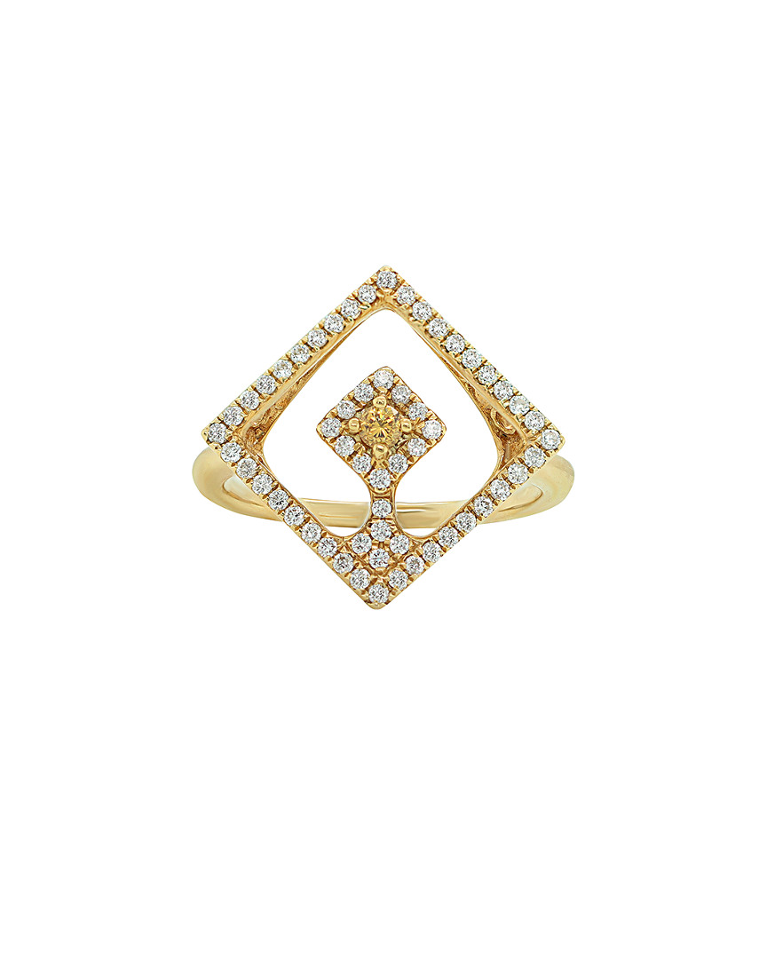 Diana M. Fine Jewelry 18k 0.40 Ct. Tw. Diamond Ring