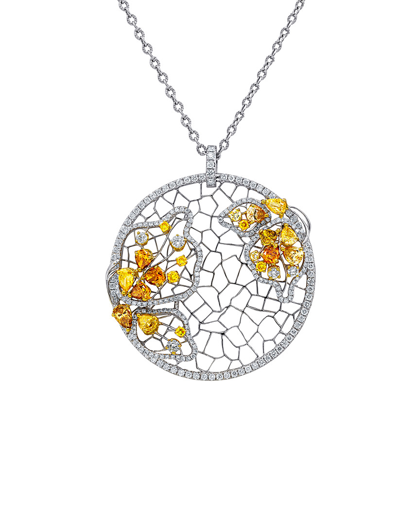 Diana M. Fine Jewelry 18k 5.59 Ct. Tw. Diamond Necklace