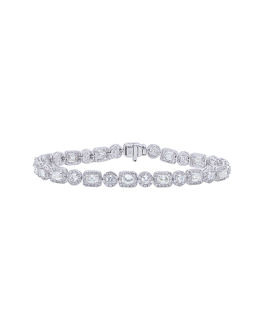 Diana M. Fine Jewelry 18k 6.03 Ct. Tw. Diamond Bracelet