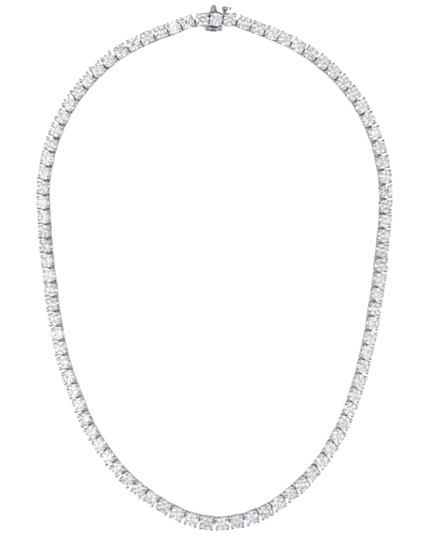 DIANA M. DIANA M. FINE JEWELRY 18K 10.71 CT. TW. DIAMOND TENNIS NECKLACE