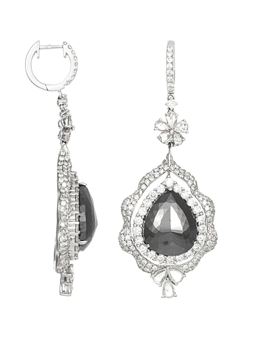 Diana M. Fine Jewelry 18K 19.50 ct. tw. Diamond Earrings