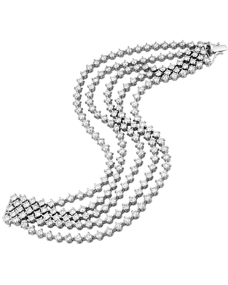 Diana M. Fine Jewelry 18k 18.00 Ct. Tw. Diamond Bracelet