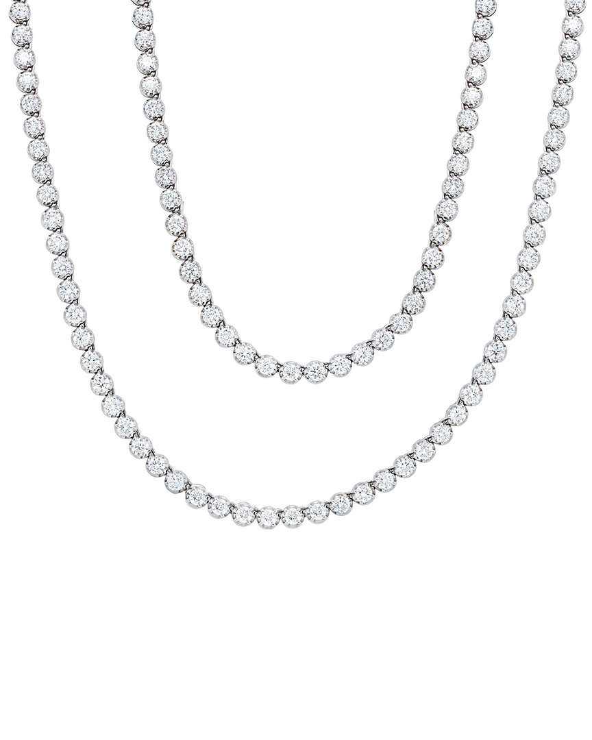 Diana M. Fine Jewelry 18k 17.20 Ct. Tw. Diamond 32in Necklace