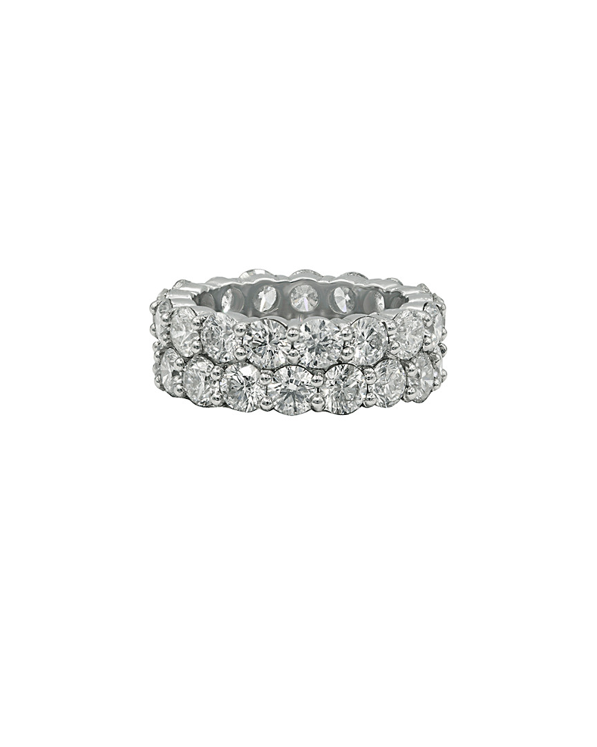 Diana M. Fine Jewelry White Gold 11.71 Ct. Tw. Diamond Eternity Ring