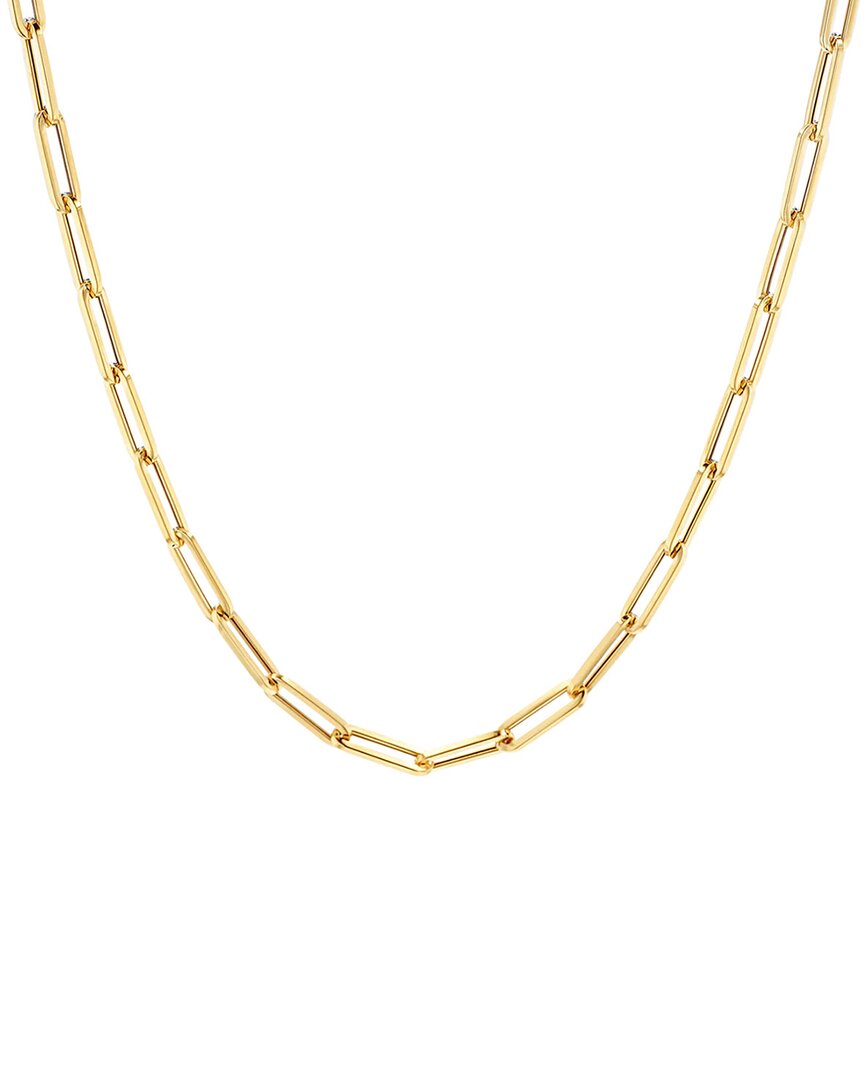 Forever Creations Usa Inc. Forever Creations 14k Paperclip Chain Necklace