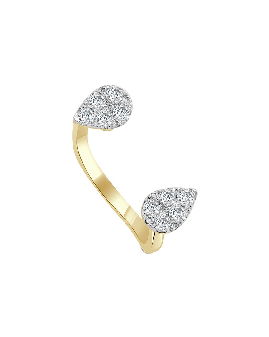 Sabrina Designs 14k 0.37 Ct. Tw. Diamond Open Ring In Gold
