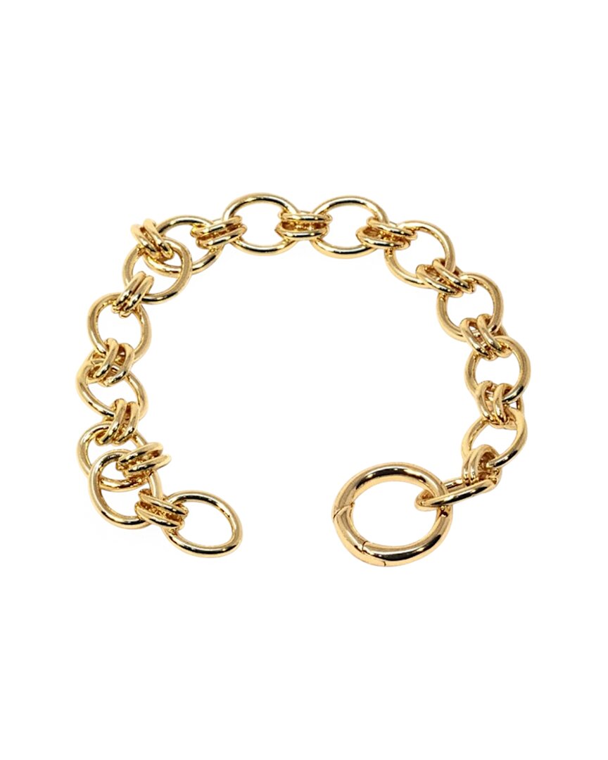 Alexie Of Athens Filled Cz Charm Bracelet