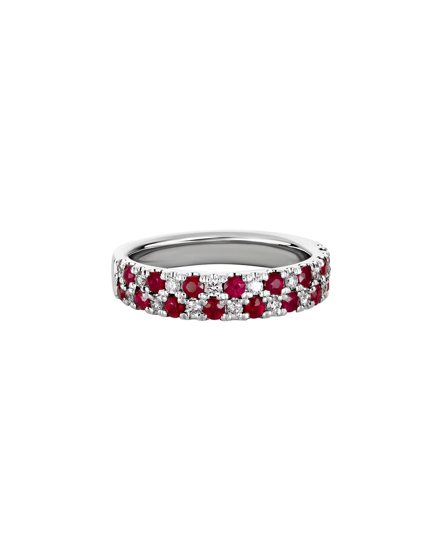 Diamond Select Cuts 14k 1.00 Ct. Tw. Diamond & Ruby Ring