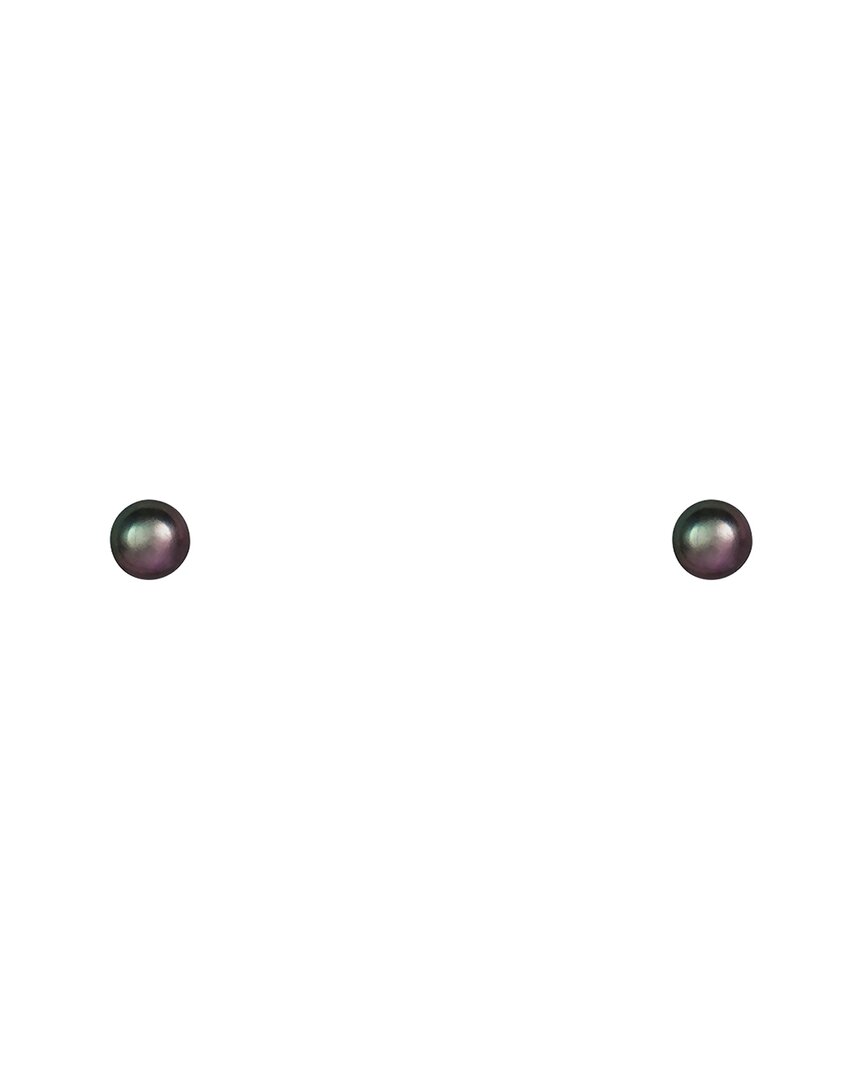 Splendid Pearls 14k 3-4mm Pearl Earrings