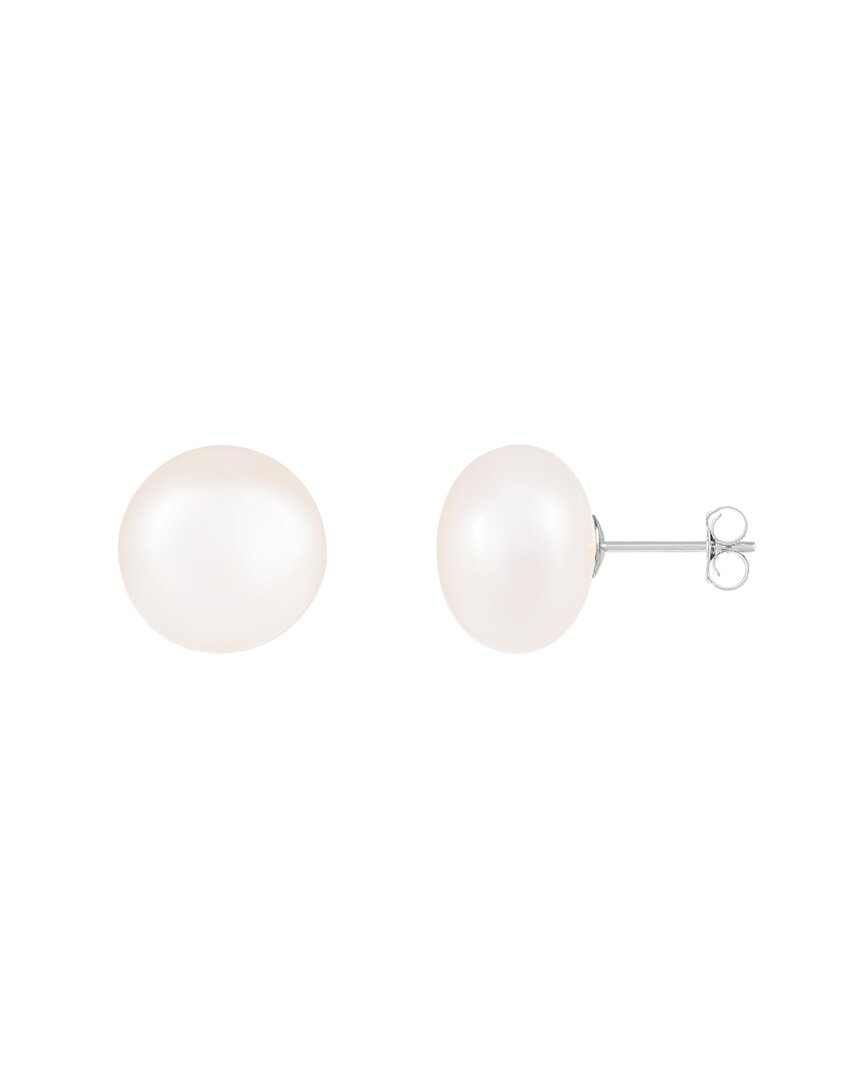 Splendid Pearls 14k 12-13mm Pearl Earrings