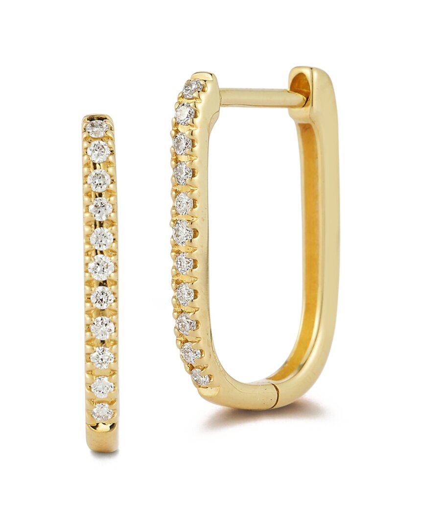 Nephora 14k 0.12 Ct. Tw. Diamond Earrings In Gold