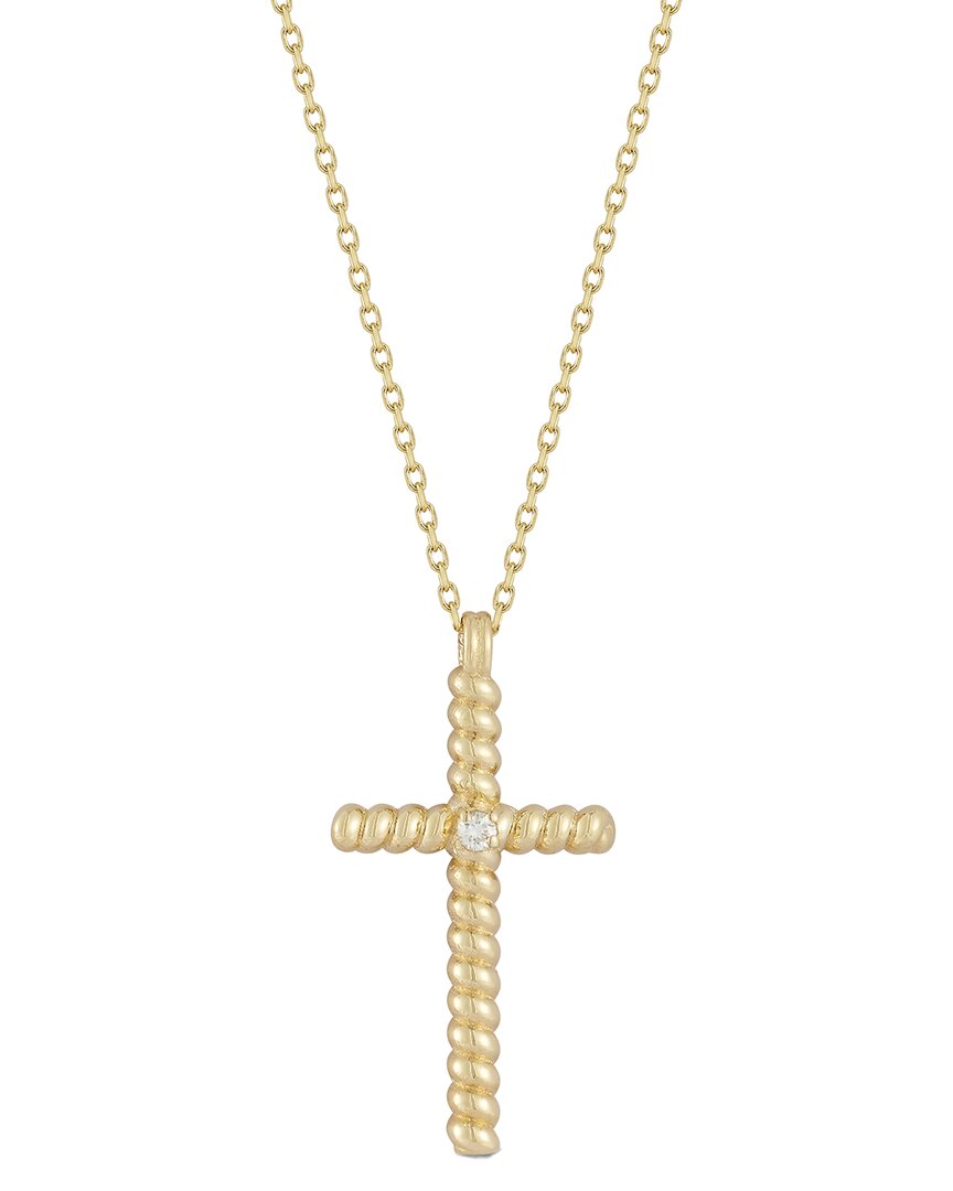 Ember Fine Jewelry 14k 0.02 Ct. Tw. Diamond Necklace
