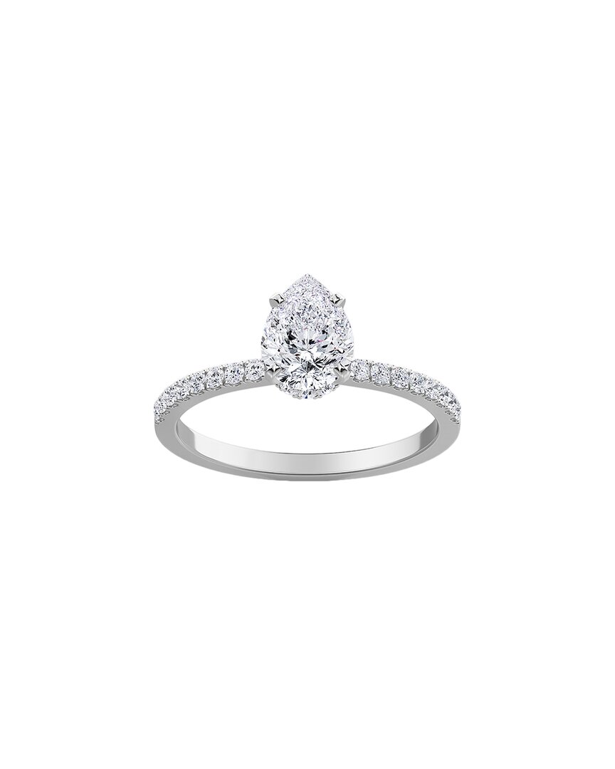 Diana M. Fine Jewelry 14k 2.27 Ct. Tw. Diamond Hidden Halo Half-eternity Ring In White
