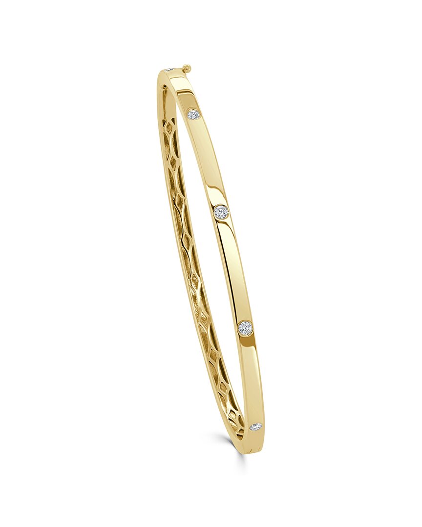 Sabrina Designs 14k 0.18 Ct. Tw. Diamond Bangle Bracelet In Gold