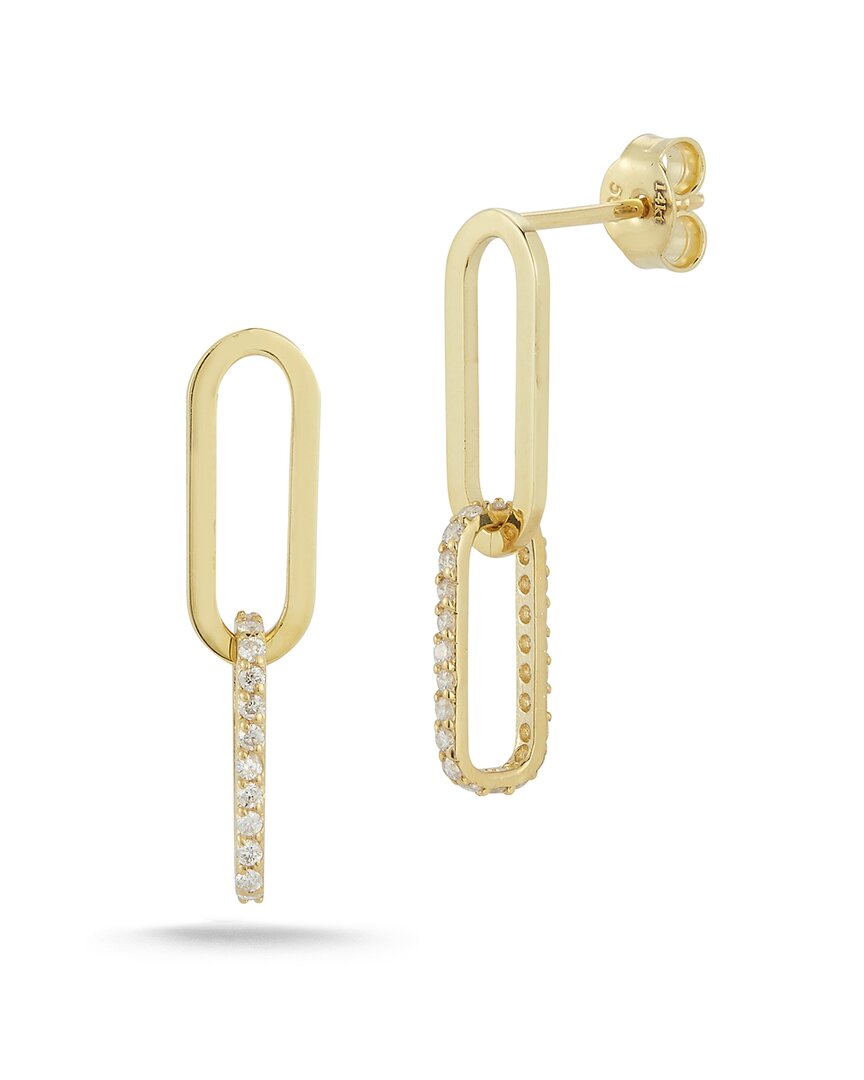 Ember Fine Jewelry 14K 0.40 ct. tw. Diamond Link Earrings