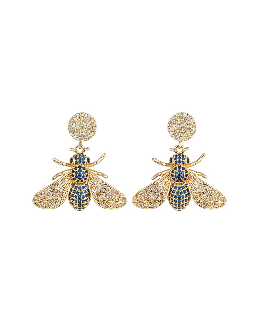 Eye Candy La The Luxe Collection Cz Mason Bee Statement Earrings