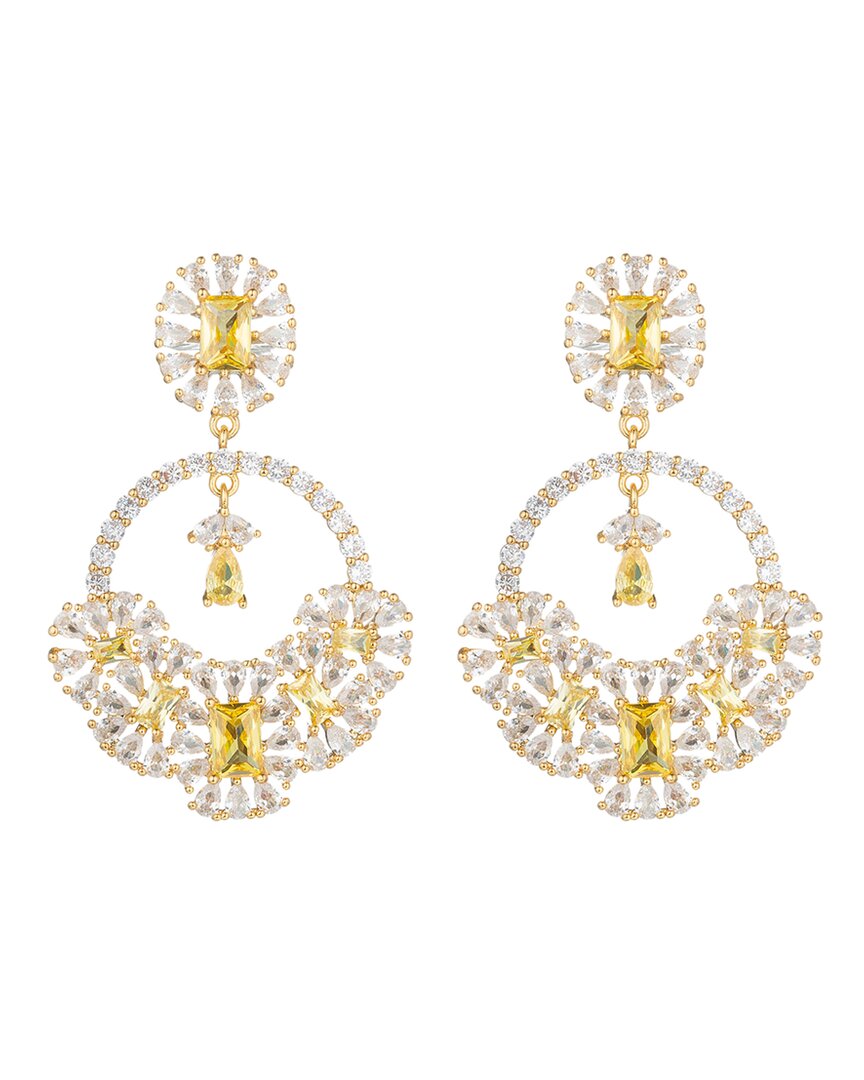 Eye Candy La The Luxe Collection Cz Alessia Statement Earrings