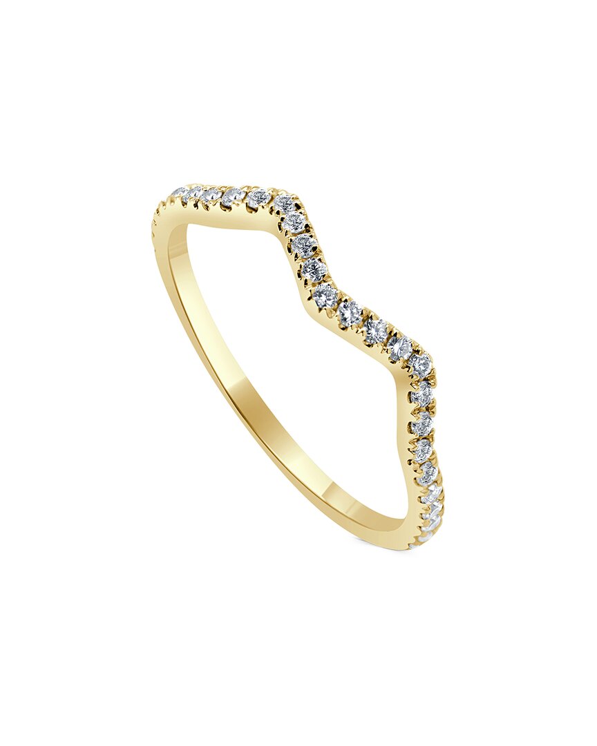 Sabrina Designs 14k 0.26 Ct. Tw. Diamond Zig-zag Ring