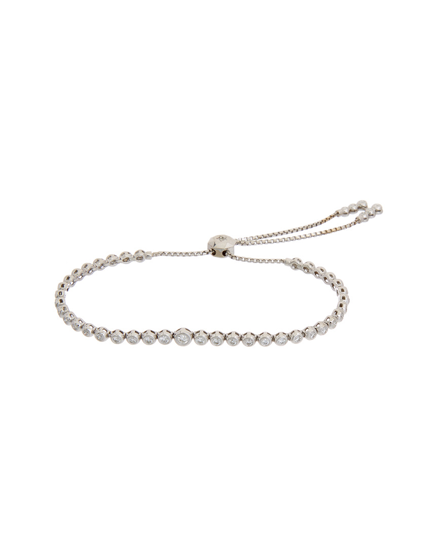 Diana M. Fine Jewelry 14K 1.14 ct. tw. Diamond Adjustable Bracelet