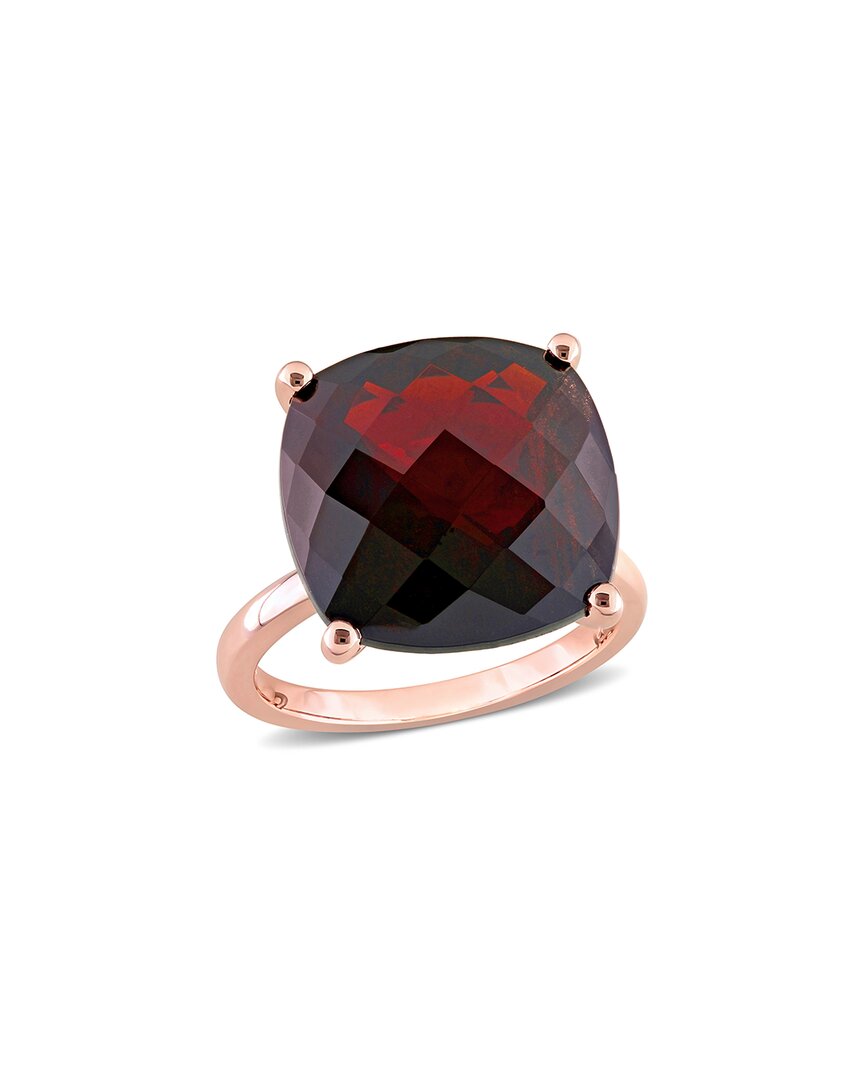Rina Limor 14k Rose Gold 15.00 Ct. Tw. Garnet Cocktail Ring