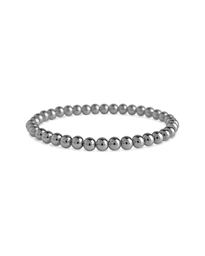 Sterling Forever Beaded Stretch Bracelet