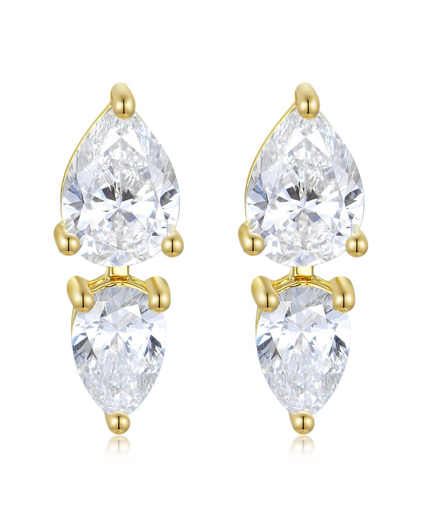 Kai Fine Jewelry 14k 2.40 Ct. Tw. Lab-grown Diamond Earrings In Gold