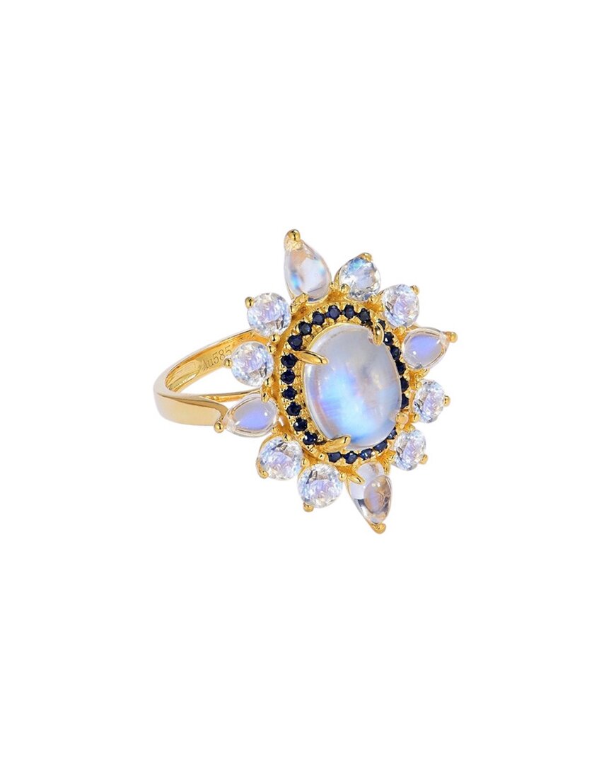 Kai Fine Jewelry 14k 3.50 Ct. Tw. Gemstone Cocktail Ring
